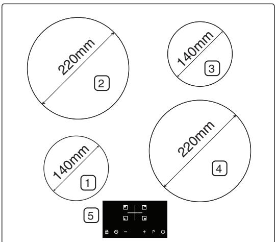 SAMSUNG NZ64F3NM1BB/UR - Pola grzewcze - 1