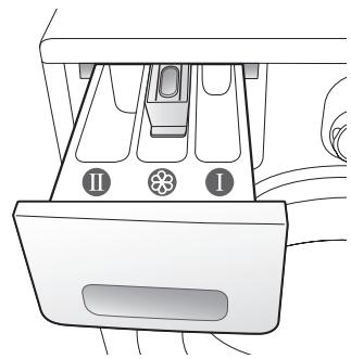 SAMSUNG ECO BUBBLE WD1702RJV1 - Tiroir à lessive - 1