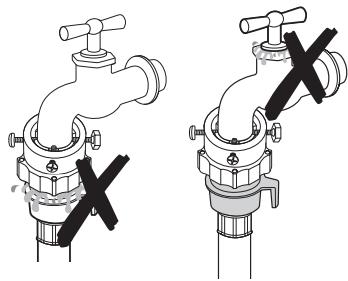 SAMSUNG ECO BUBBLE WD1702RJV1 - Raccorder le tuyau d'arrivée d'eau (sur certains modèles) - 7