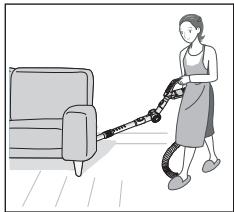 SAMSUNG SR8846 NAVIBOT - TIJDENS HET GEBRUIK - 2