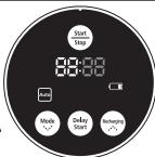 SAMSUNG SR8846 NAVIBOT - Compruebe el estado de la energia de la aspiradora robot. - 1