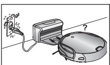 SAMSUNG SR8950 - Mantenga el cable de alimentacion del cargador constanmente enchufado en la toma de corriente. - 1