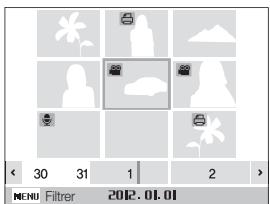 SAMSUNG DV90K6000CW - Afficher des fichiers sous forme de miniatures - 2