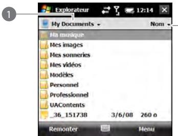 PALMONE TREO PRO - Lancement d'applications sur une carte d'extension - 1