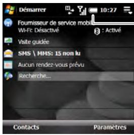 PALMONE TREO PRO - Chargement de la batterie - 6