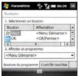 PALMONE TREO PRO - Réattribution de boutons - 1