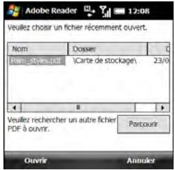PALMONE TREO PRO - Visualisation d'un fichier - 2