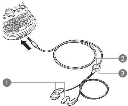 PALMONE TREO PRO - Utilisation d'un casque filaire - 1