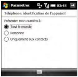 PALMONE TREO PRO - Définition d'un ID d'aggellant - 1