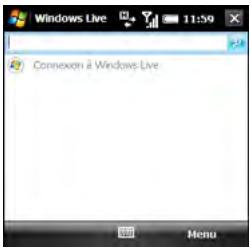 PALMONE TREO PRO - Configuration de Windows Live Mail - 1