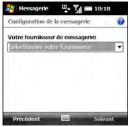 PALMONE TREO PRO - AVANT DE COMMENCER Demandez les informations suivantes à votre fournisseur de messagerie ou votre administrateur système : - 3