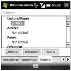 PALMONE TREO PRO - Suspendre la lecture lorsqu'un autre programme est en cours - 1