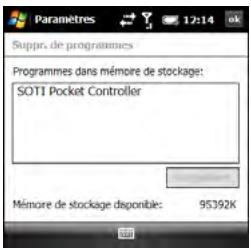 PALMONE TREO PRO - Déinstallation d'applications - 1