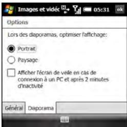 PALMONE TREO PRO - Personnalisation des paramètres de lecture des photos - 2