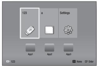 SAMSUNG BD-F 5100 - Playing Files on a USB Device - 2