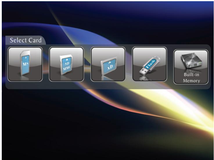 JOBO PDJ070 - Ecran de selection de carte - 1