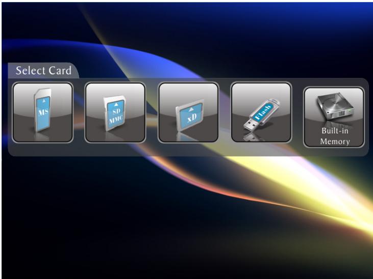 JOBO PDJ080 - Ecran de selection de carte - 1