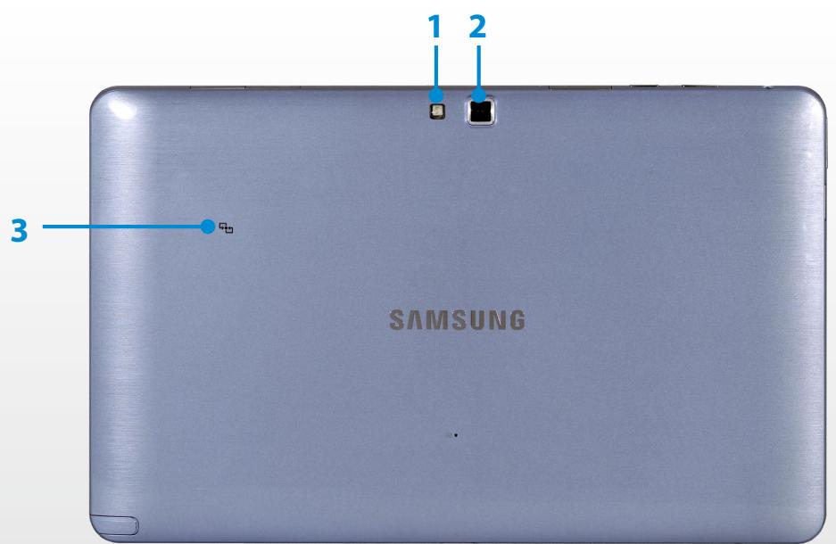 SAMSUNG ATIV SMART PC 500T1C-A02FR - Rear View - 1