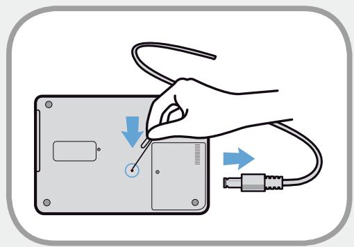 SAMSUNG ATIV SMART PC 500T1C-A02FR - Cutting the Power to the Internal Battery (for corresponding models only) - 1