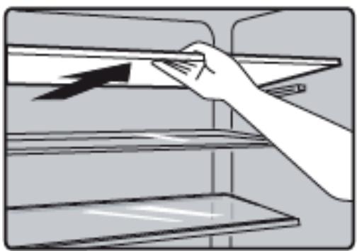 BRANDT BFC584YNX - Wysuwane polski chłodziarki - 1