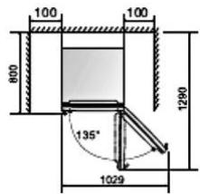 BRANDT BFC584YNX - Ventilación del aparato - 2