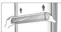 BRANDT BFC584YNX - Door rack - 1