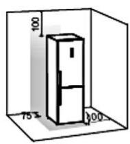 BRANDT BFC584YNX - Ventilation de l'appareil - 1