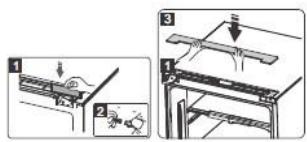 BRANDT BFC584YNX - Installing your new appliance - 5