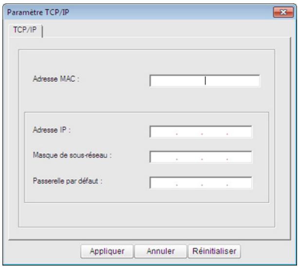 SAMSUNG ML-2955DW - Définition d'adresse IPv4 à l'aide du programme SetIP (Windows) - 1