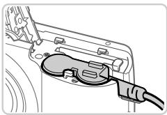 CANON POWERSHOT A2300 - Insérez le connecteur. - 1
