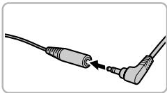 CANON POWERSHOT A2300 - Insérez le connecteur. - 3