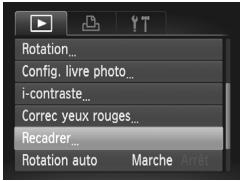 CANON POWERSHOT A2300 - Recadrage des images - 1