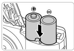 CANON POWERSHOT A2300 - Ouvrez le couvercle. - 1