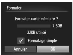CANON POWERSHOT A2300 - Formatage simple - 1