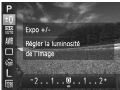CANON POWERSHOT A2300 - Réglage de la luminosité de l'image (Correction d'exposition) - 1