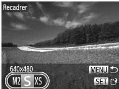 CANON POWERSHOT A2300 - Choisissez [Recadrer]. - 1