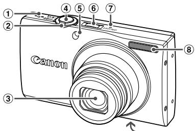 CANON POWERSHOT A2300 - Nomenclature des pieces et conventions utilisées dans ce guide - 1
