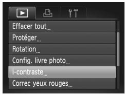 CANON POWERSHOT A2300 - Correction de la luminosité de l'image (i-contraste) - 1