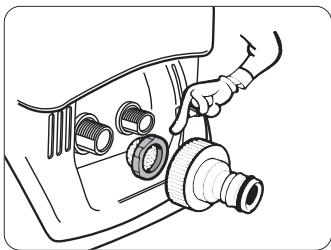 SISTEMA CLEAN MASTER 1600 TSS - AVANT D'UTILISER L'APPAREIL, FAITES-LE TOUJOURS FONCTIONNER SANS LA LANCE D'ARROSAGE. UTILISEZ TOUJOURS LA RALLONGE. - 1
