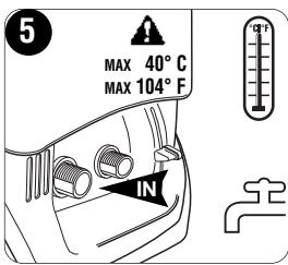 SISTEMA CLEAN MASTER 1600 TSS - CONEXION DE LA MANGUERA DE JARDIN - 1