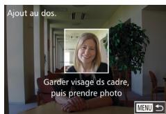 CANON POWERSHOT G7X MII - Enregistrement des informations d'identification de visage - 4