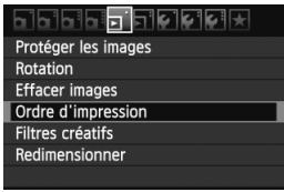 CANON EOS 600D - Réglage des options d'impression - 1