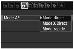 CANON EOS 600D - Sélection du mode autofocus - 1