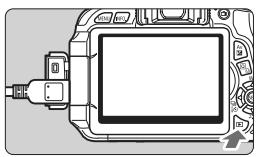 CANON EOS 600D - Allumez le téléviseur et reglez l'entrée video du téléviseur pour selectionner le port raccordé. - 1