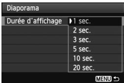 CANON EOS 600D - Configurez [Régler] à votre guise. - 1