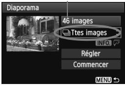 CANON EOS 600D - MENUDiaporama(Lecture automatique) - 2