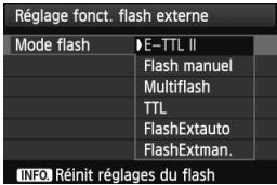 CANON EOS 600D - Mode flash - 2