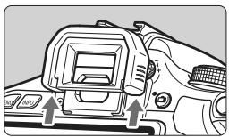 CANON EOS 600D - Utilisation du volet d'oculaire - 1