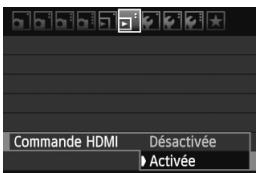 CANON EOS 600D - Utilisation des téléviseurs HDMI CEC - 1