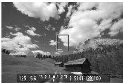 CANON EOS 600D - Affichez l'image de Visée par l'écran. - 1